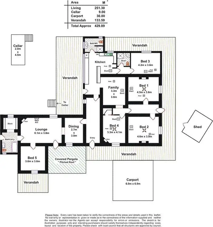 Floorplan of Homely house listing, Address available on request