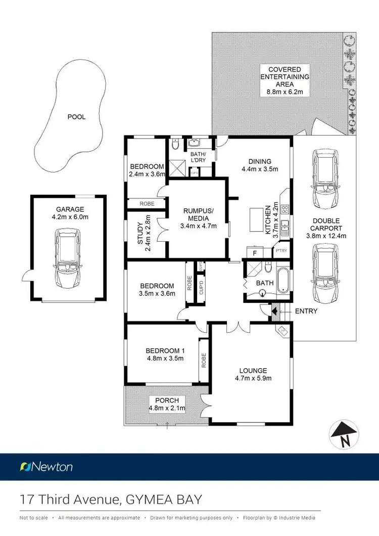 Floorplan of Homely house listing, 17 Third Avenue, Gymea Bay NSW 2227