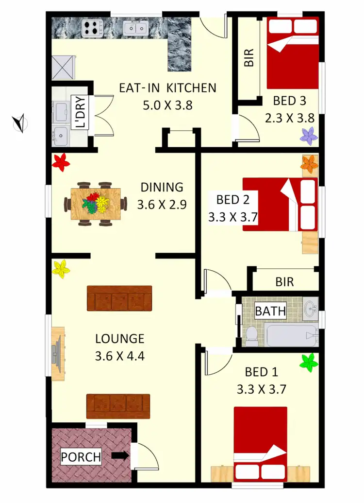 Floorplan of Homely house listing, 25 Linthorn Avenue, Croydon Park NSW 2133