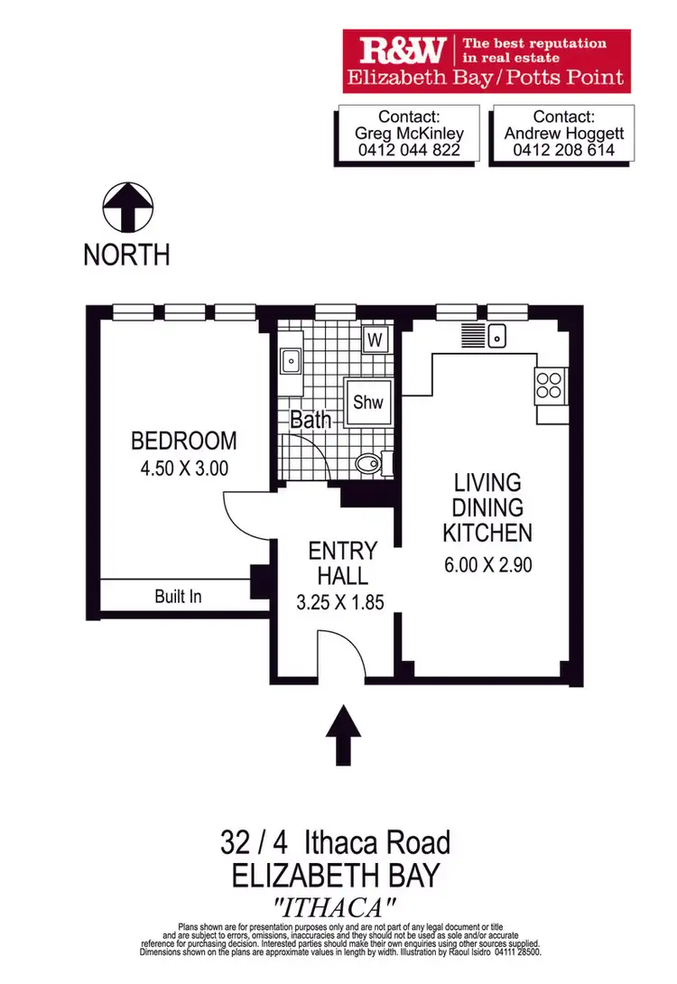 Floorplan of Homely apartment listing, 32/4 Ithaca Road, Elizabeth Bay NSW 2011