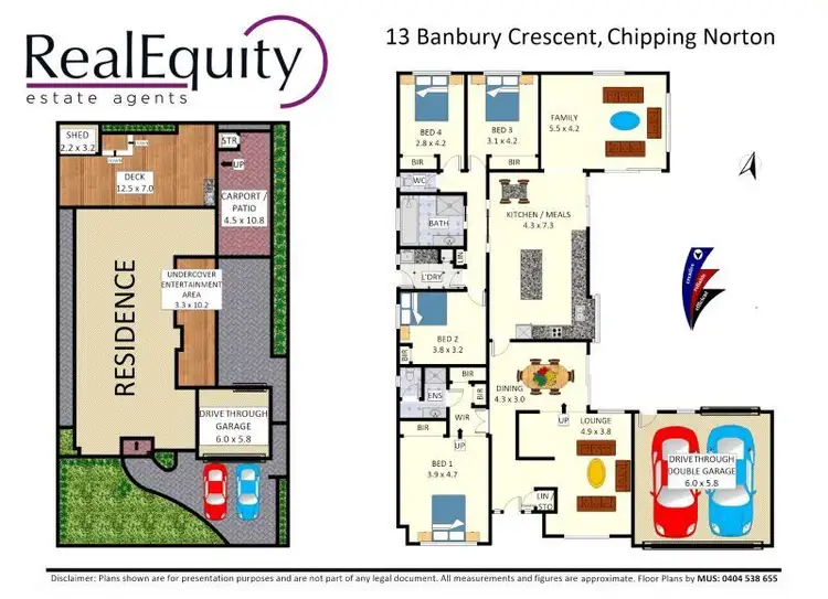 Floorplan of Homely house listing, 13 Banbury Crescent, Chipping Norton NSW 2170