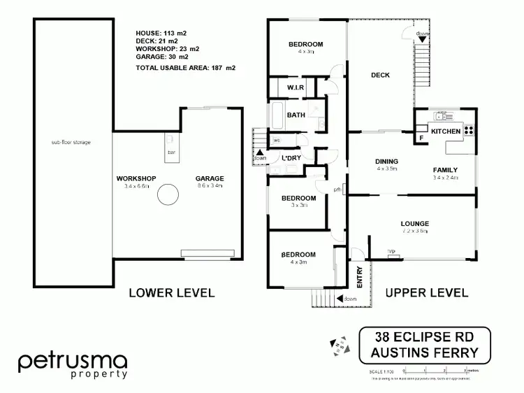Floorplan of Homely house listing, 38 Eclipse Road, Austins Ferry TAS 7011