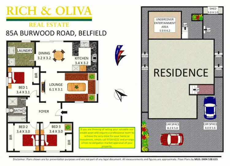 Floorplan of Homely house listing, 85A Burwood Road, Belfield NSW 2191