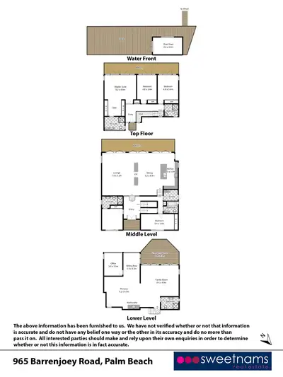 Floorplan of Homely house listing, 965 Barrenjoey Road, Palm Beach NSW 2108