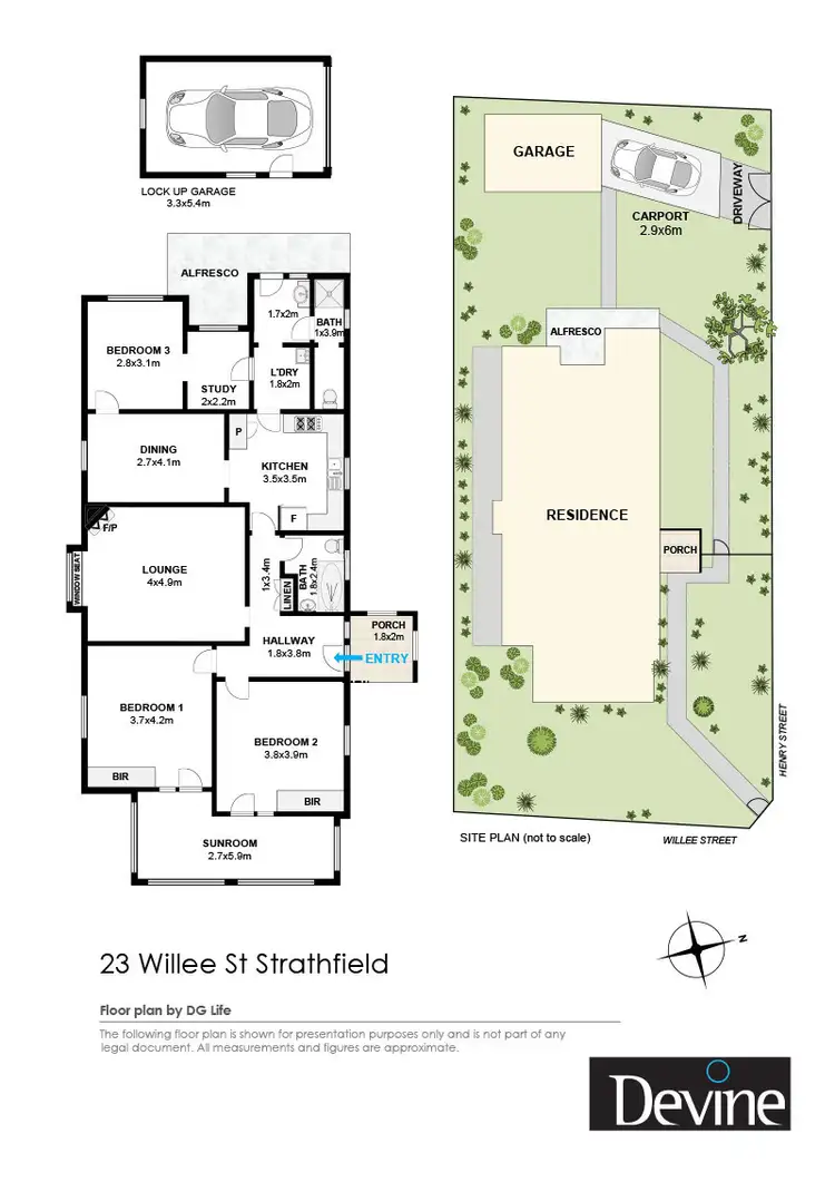 Floorplan of Homely house listing, 23 Willee Street, Strathfield NSW 2135