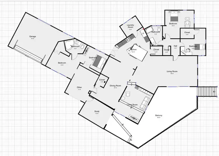 Floorplan of Homely house listing, 102 Burwood Drive, Blackmans Bay TAS 7052