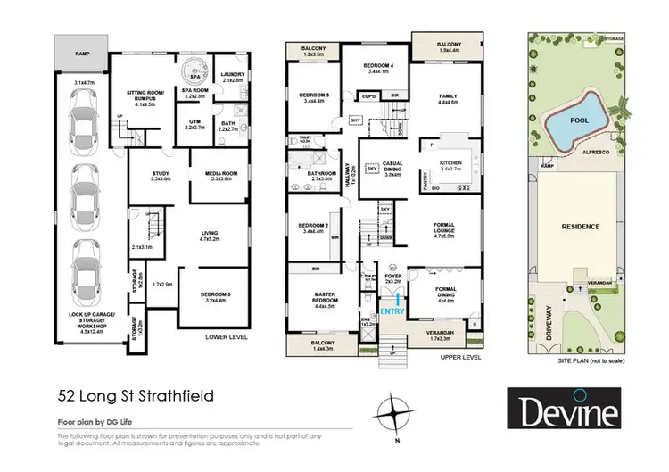 Floorplan of Homely house listing, 52 Long Street, Strathfield NSW 2135