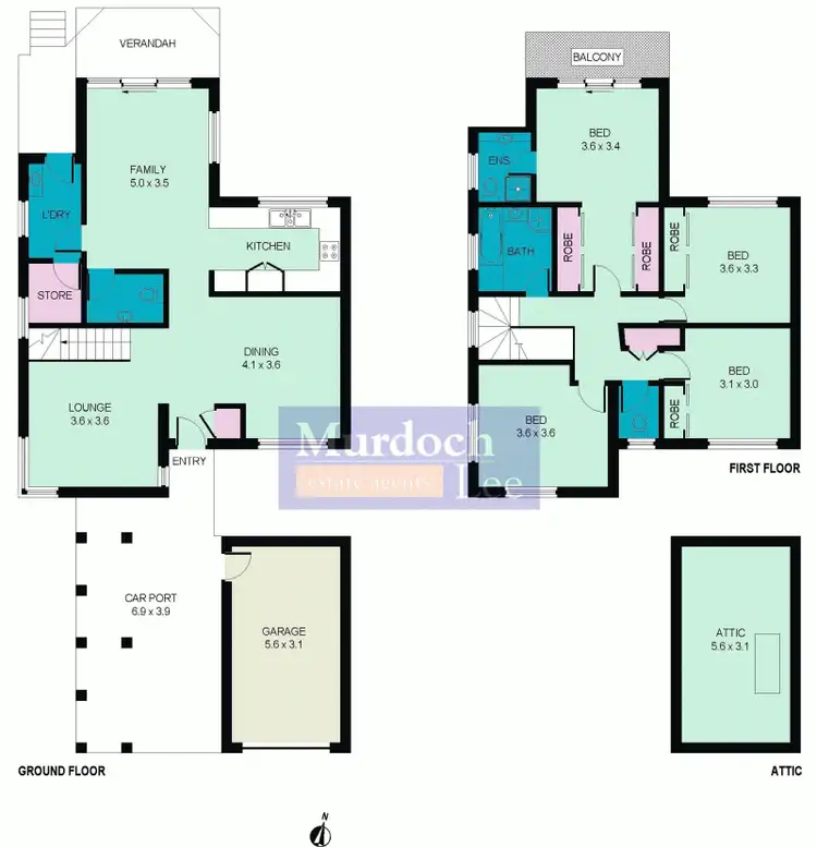Floorplan of Homely townhouse listing, 4/8 View Street, West Pennant Hills NSW 2125