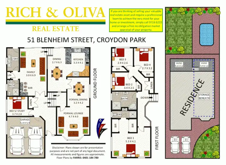 Floorplan of Homely house listing, 51 Blenheim Street, Croydon Park NSW 2133