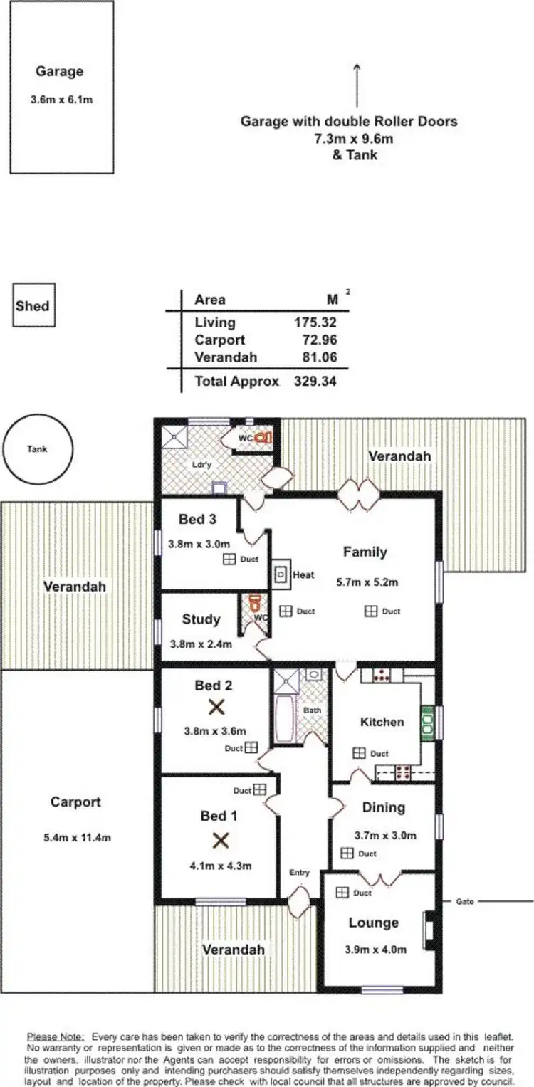 Floorplan of Homely house listing, Address available on request