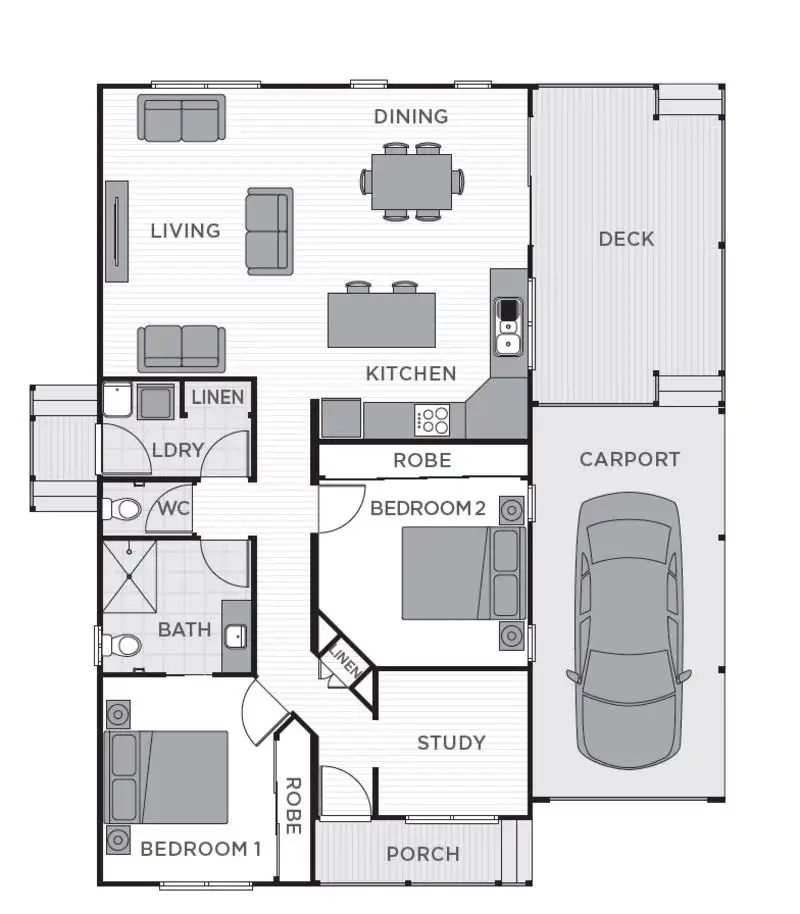 Floorplan of Homely house listing, 19/1 Norman Street, Lake Conjola NSW 2539