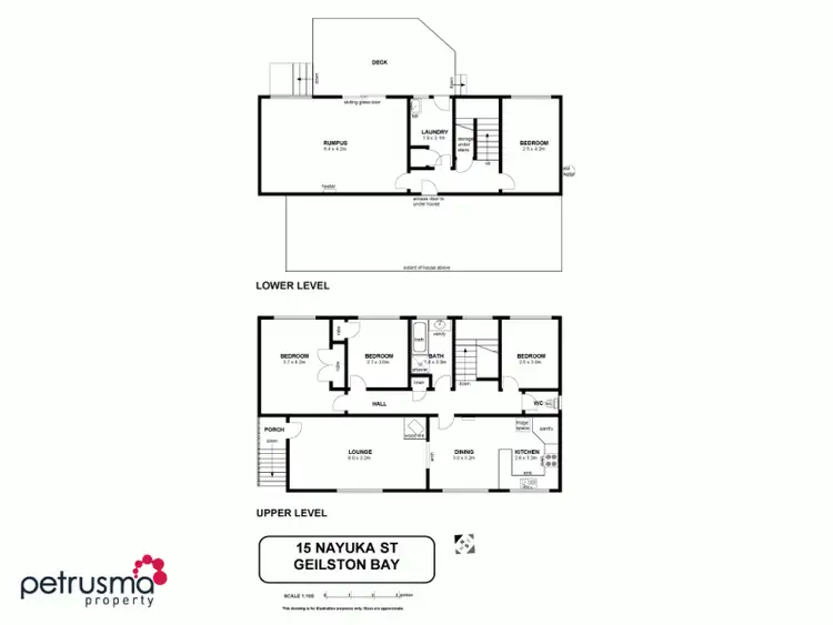 Floorplan of Homely house listing, 15 Nayuka Street, Geilston Bay TAS 7015