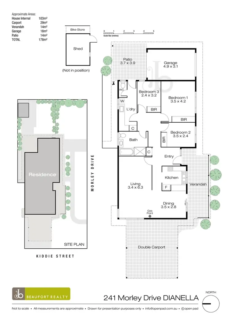 Floorplan of Homely house listing, 241 Morley Drive, Dianella WA 6059