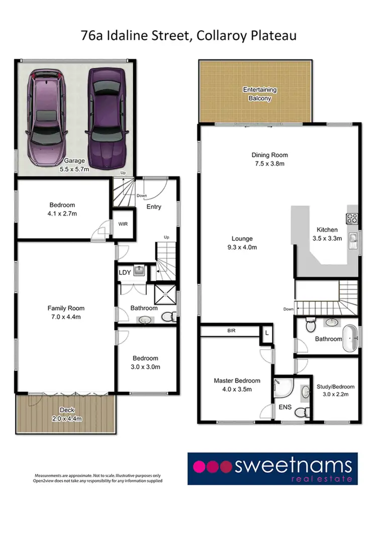 Floorplan of Homely house listing, 76a Idaline Street, Collaroy Plateau NSW 2097