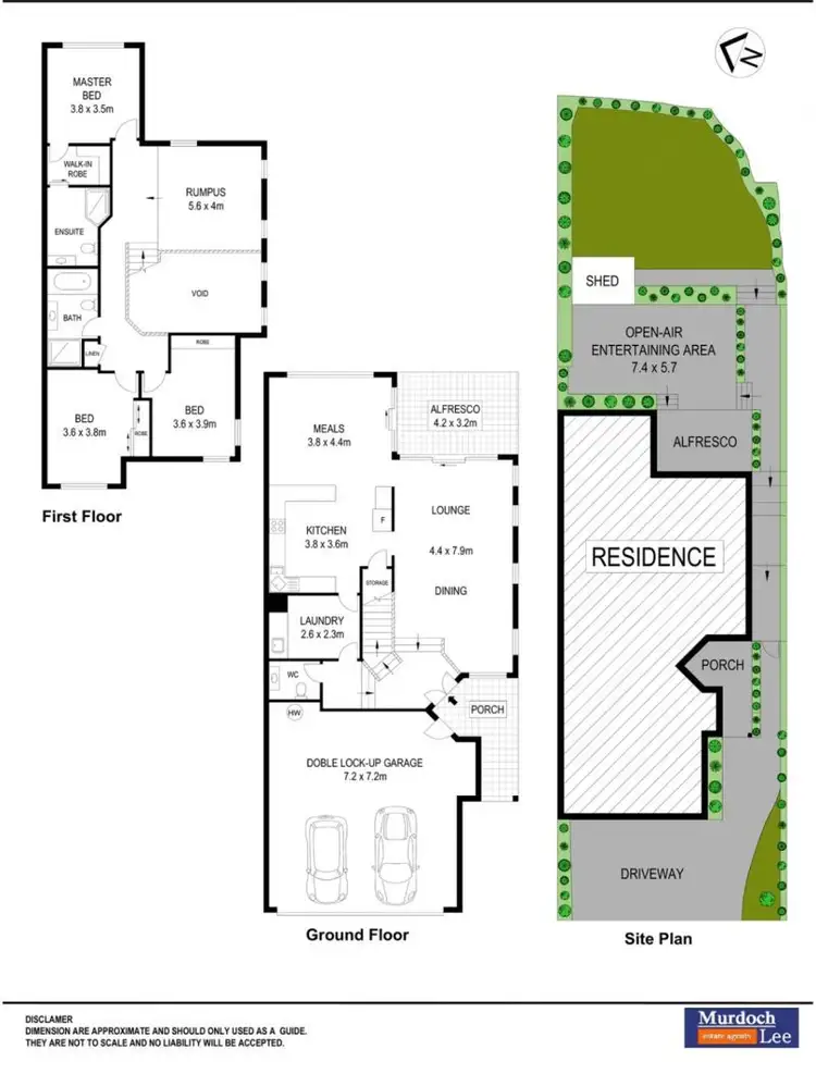 Floorplan of Homely semi-detached listing, 32b Deakin Place, West Pennant Hills NSW 2125