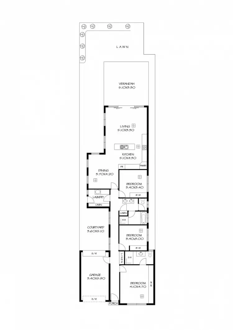 Floorplan of Homely house listing, 29A Allambee Avenue, Edwardstown SA 5039