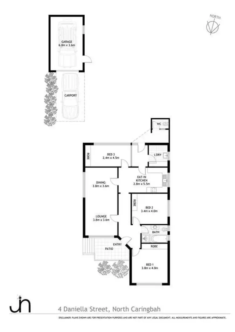 Floorplan of Homely house listing, 4 Dianella Street, Caringbah NSW 2229