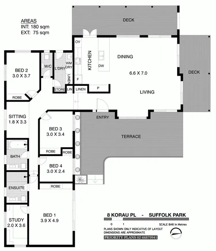 Floorplan of Homely house listing, 8 Korau Place, Suffolk Park NSW 2481