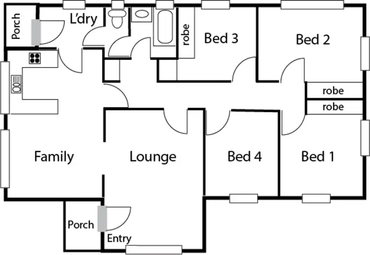 Floorplan of Homely house listing, 6 Knaggs Crescent, Page ACT 2614