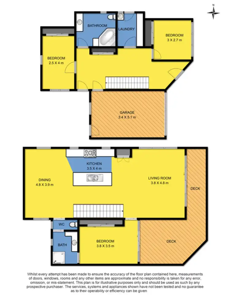 Floorplan of Homely house listing, 15 Murray Square, Apollo Bay VIC 3233