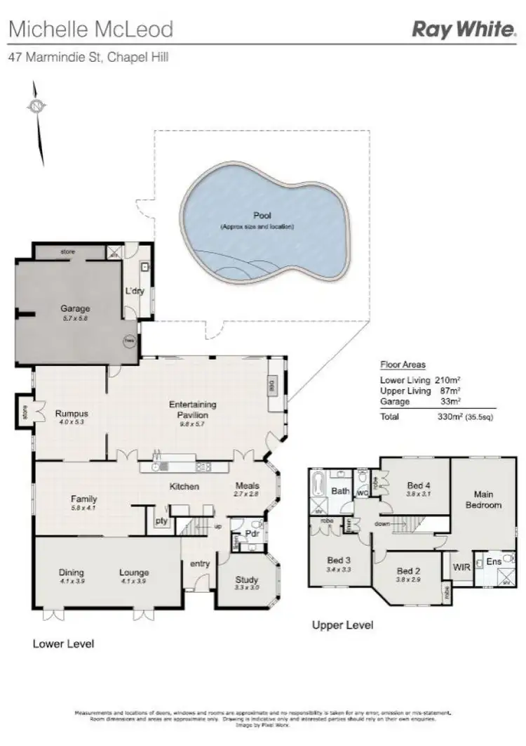 Floorplan of Homely house listing, 47 Marmindie Street, Chapel Hill QLD 4069