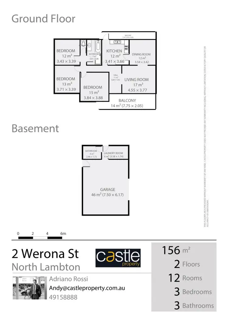 Floorplan of Homely house listing, 2 Werona St, North Lambton NSW 2299