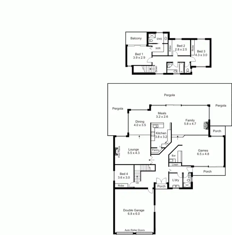 Floorplan of Homely house listing, 21 Lakeview Avenue, West Lakes SA 5021