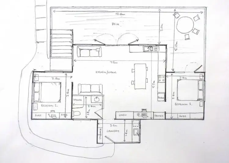 Floorplan of Homely house listing, 163 Waterworks Road, Dynnyrne TAS 7005