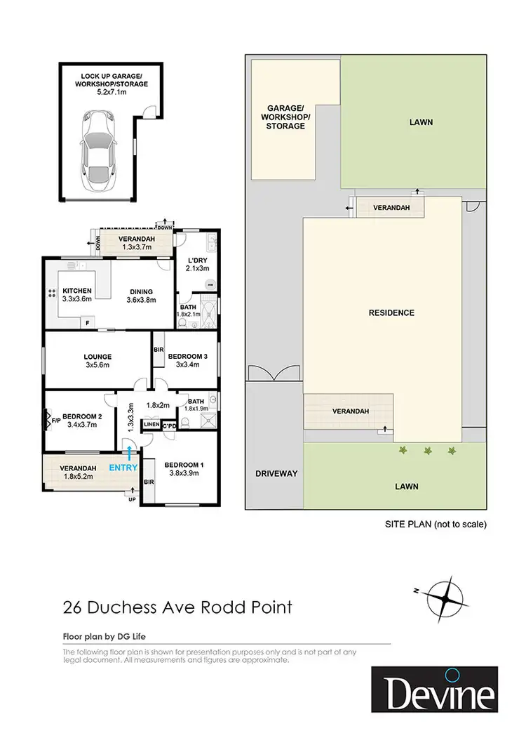 Floorplan of Homely house listing, 26 Duchess Avenue, Rodd Point NSW 2046