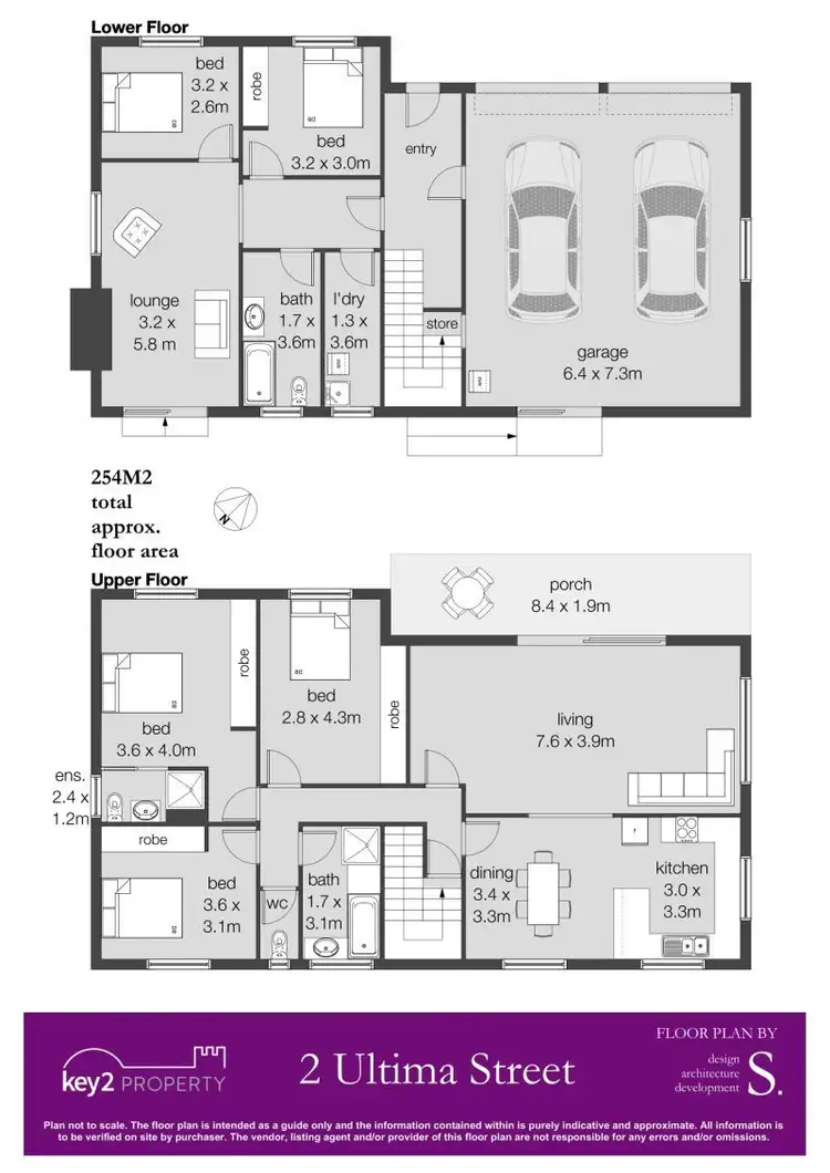 Floorplan of Homely house listing, 2 Ultima Street, Norwood TAS 7250