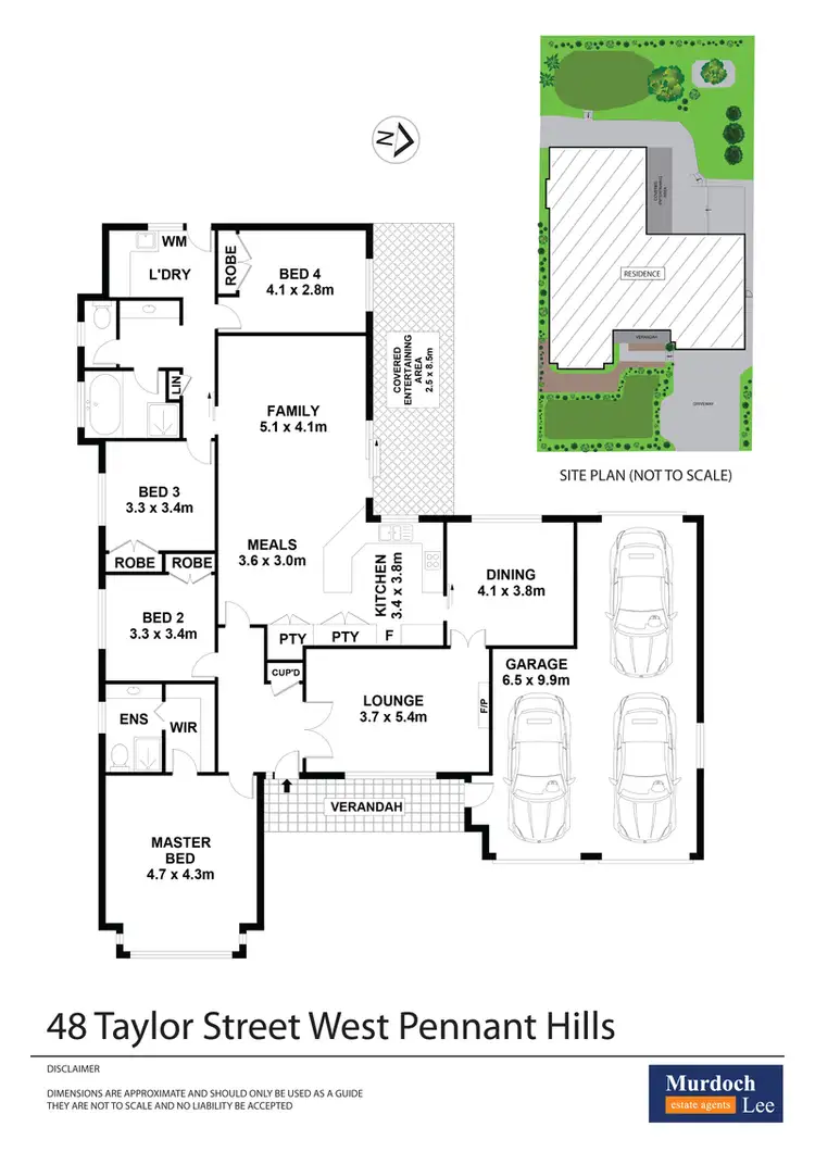 Floorplan of Homely house listing, 48 Taylor Street, West Pennant Hills NSW 2125