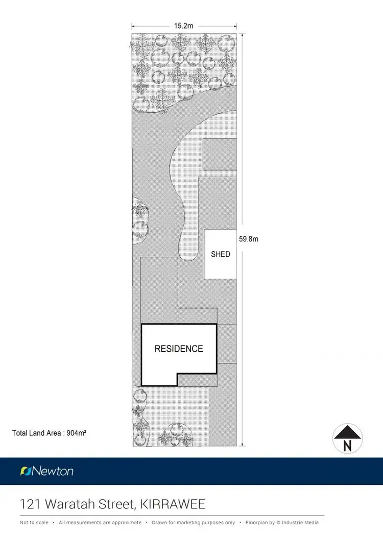 Floorplan of Homely house listing, 121 Waratah Street, Kirrawee NSW 2232