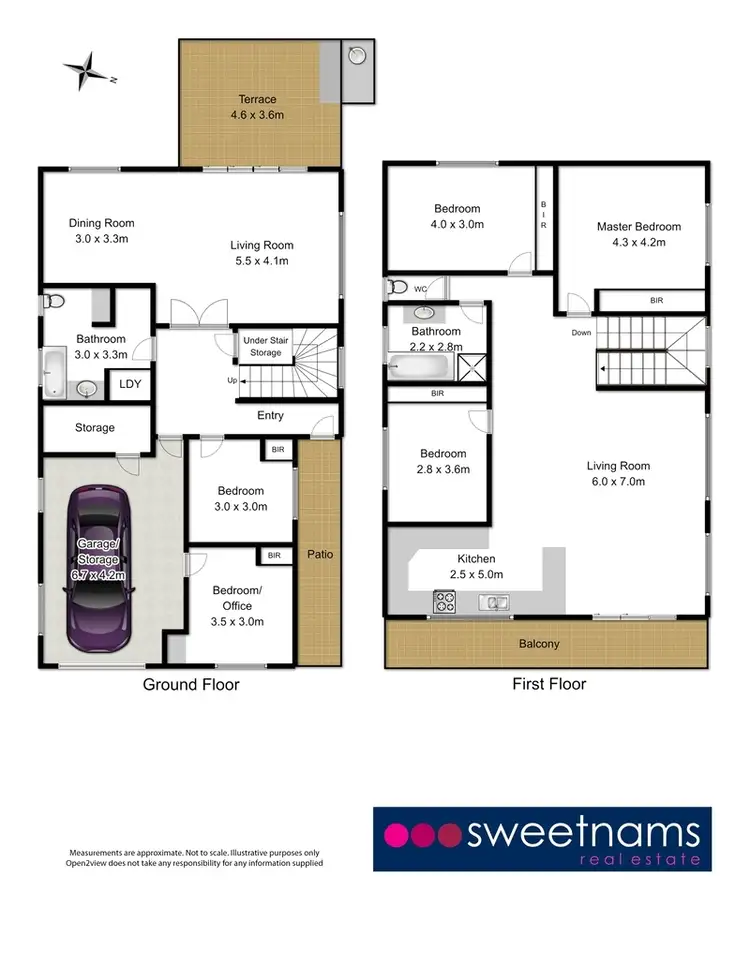 Floorplan of Homely house listing, 41 Quinton Road, Manly NSW 2095