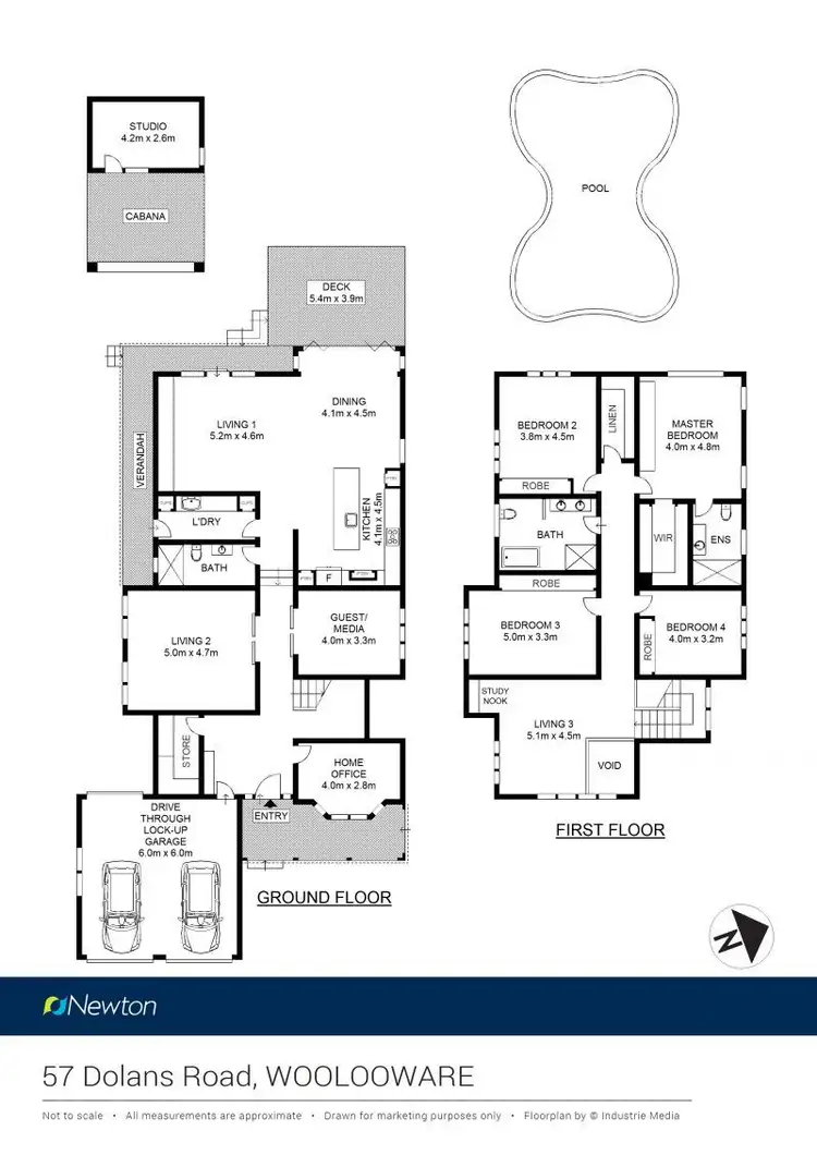 Floorplan of Homely house listing, 57 Dolans Road, Woolooware NSW 2230
