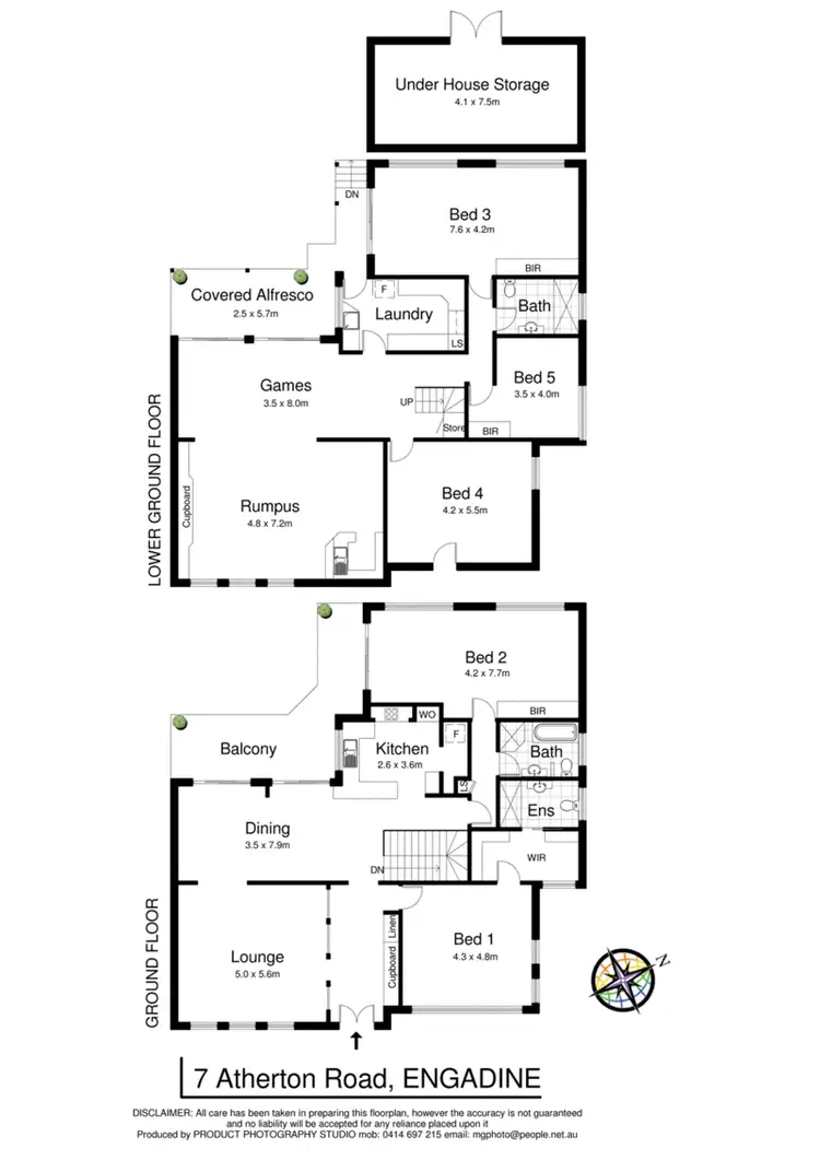 Floorplan of Homely house listing, 7 Atherton Road, Engadine NSW 2233