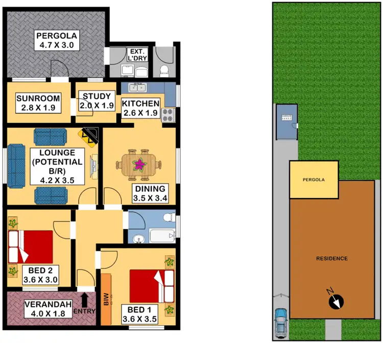 Floorplan of Homely house listing, 8 Burnham Street, Belfield NSW 2191