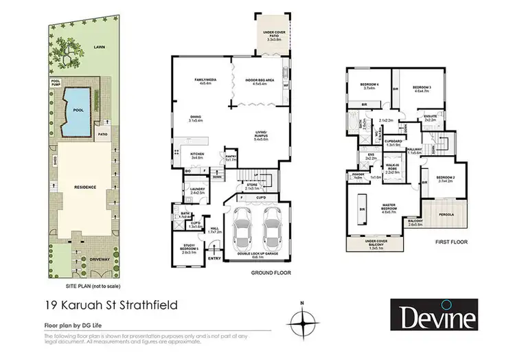 Floorplan of Homely house listing, 19 Karuah Street, Strathfield NSW 2135