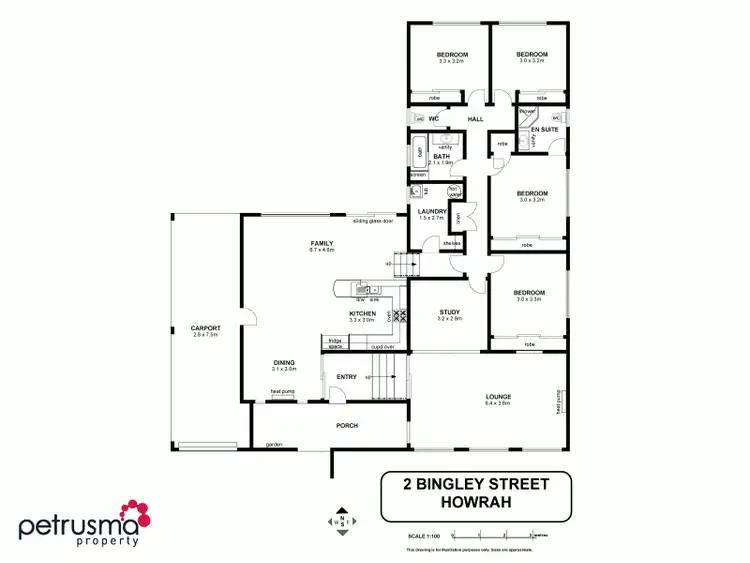 Floorplan of Homely house listing, 2 Bingley Street, Howrah TAS 7018