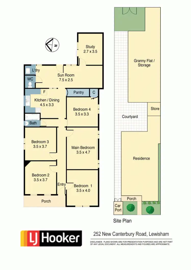 Floorplan of Homely house listing, 252 New Canterbury Road, Lewisham NSW 2049