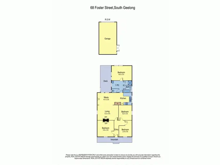 Floorplan of Homely house listing, 68 Foster Street, South Geelong VIC 3220