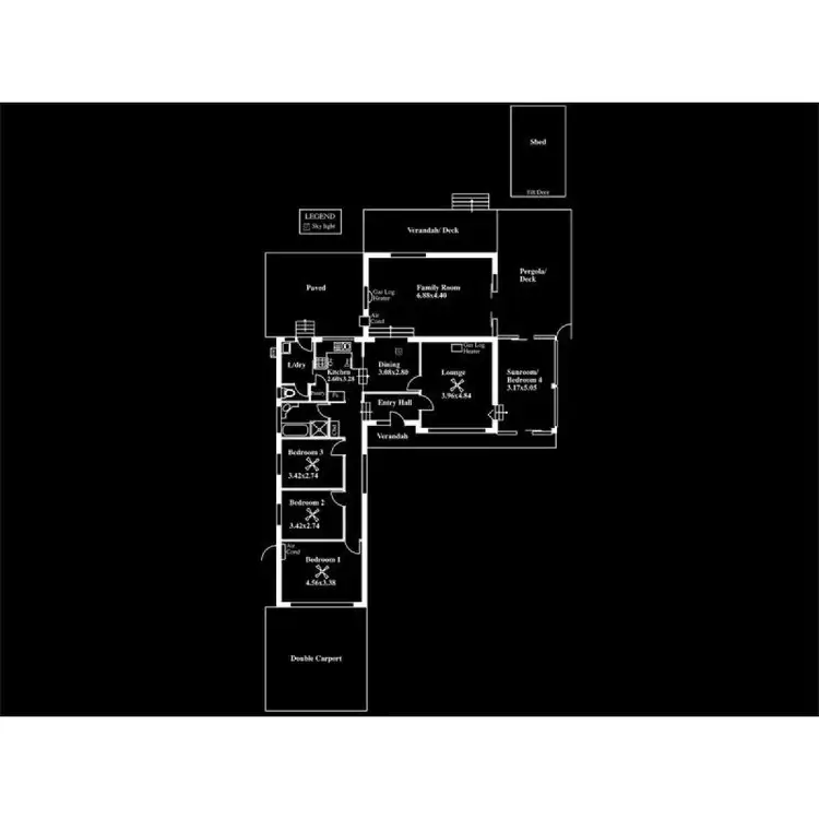 Floorplan of Homely house listing, 20 Teusner Drive, Morphett Vale SA 5162