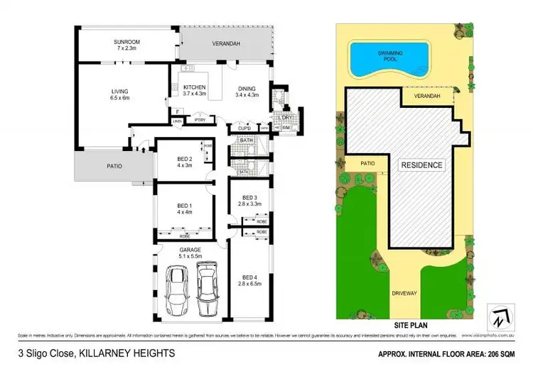 Floorplan of Homely house listing, 3 Sligo Close, Killarney Heights NSW 2087