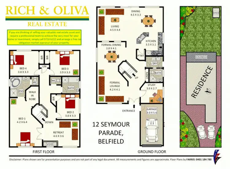 Floorplan of Homely house listing, 12 Seymour Pde, Belfield NSW 2191
