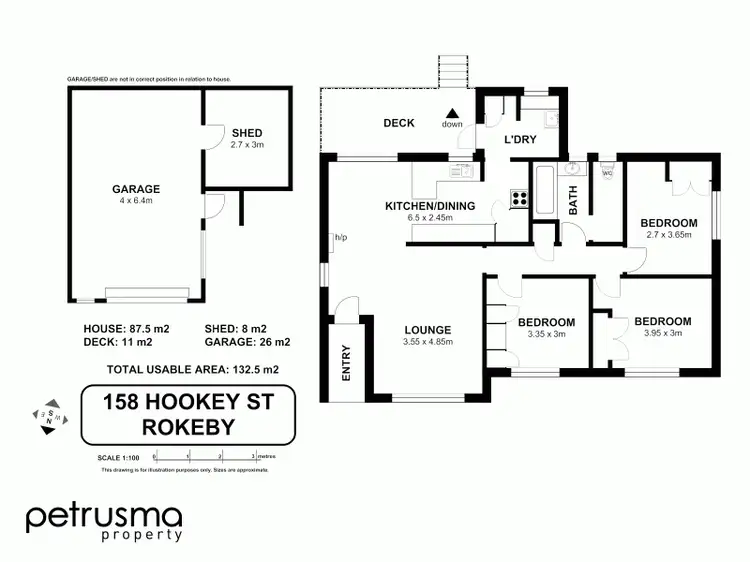 Floorplan of Homely house listing, 158 Hookey Street, Rokeby TAS 7019