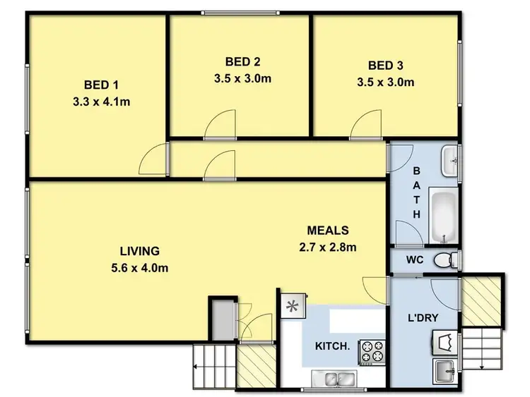 Floorplan of Homely house listing, 63 Murray Street, Anglesea VIC 3230