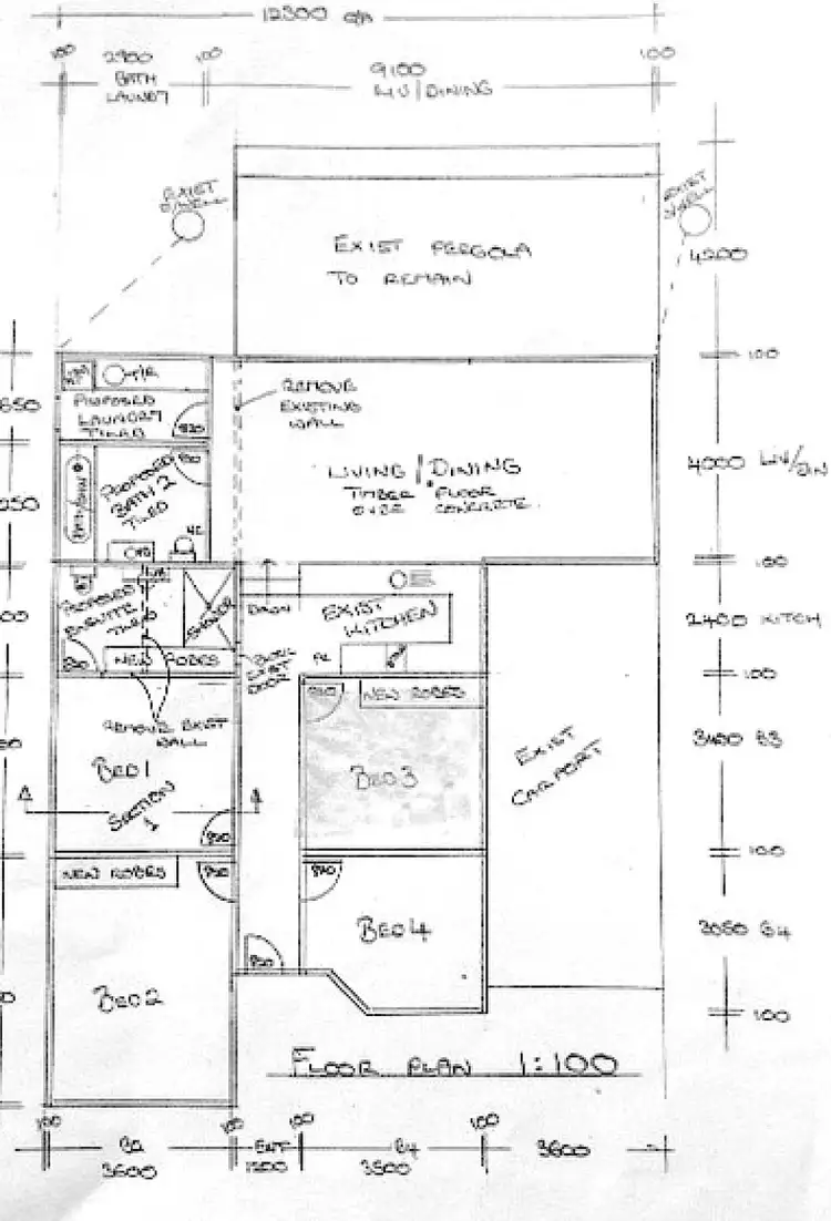 Floorplan of Homely house listing, 17 Howson Street, Hilton WA 6163