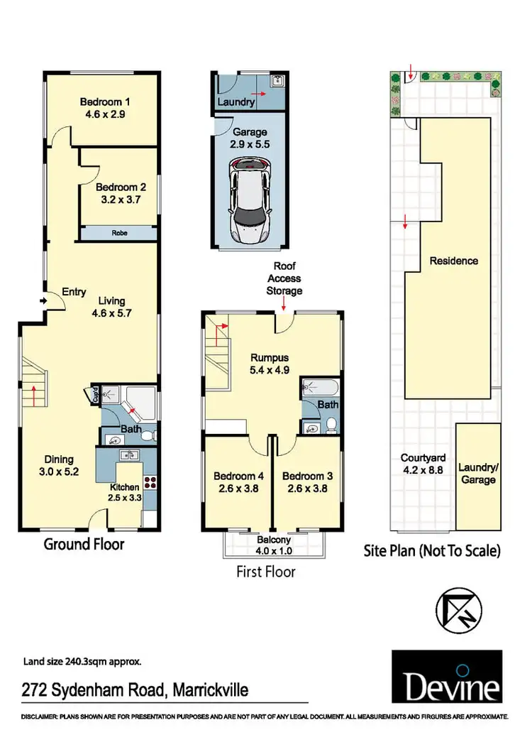Floorplan of Homely house listing, 272 Sydenham Road, Marrickville NSW 2204