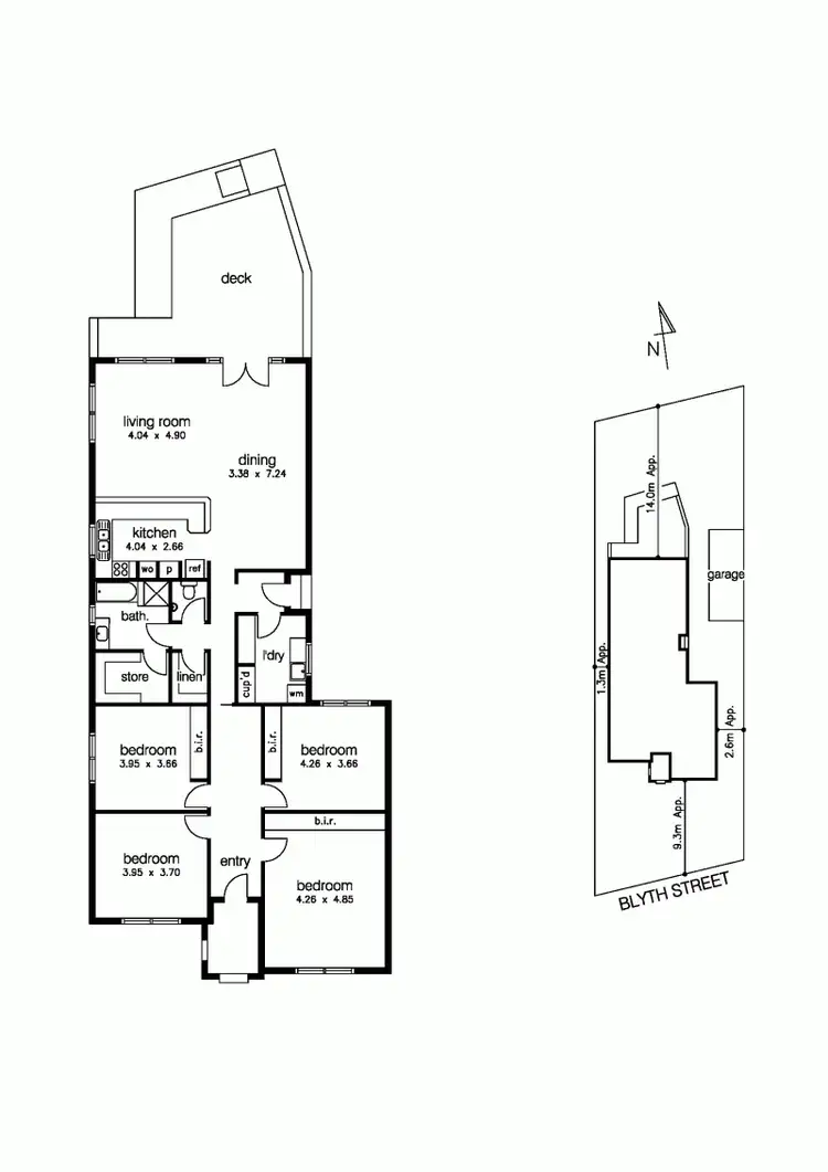Floorplan of Homely house listing, 151 Blyth Street, Altona VIC 3018