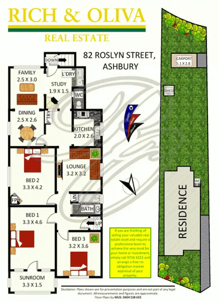 Floorplan of Homely house listing, 82 Roslyn Street, Ashbury NSW 2193