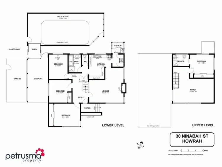 Floorplan of Homely house listing, 30 Ninabah Street, Howrah TAS 7018